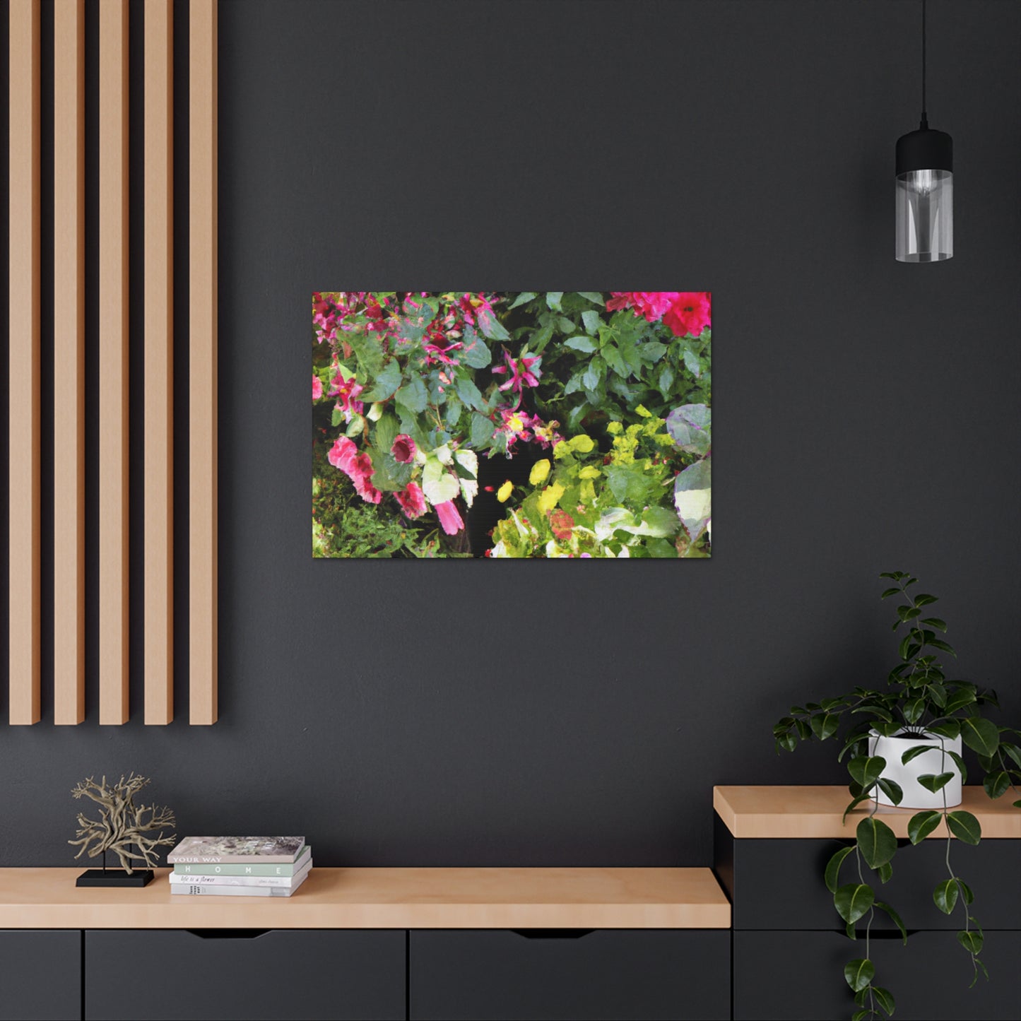 "Blooming Bounty." - Floral Canvas