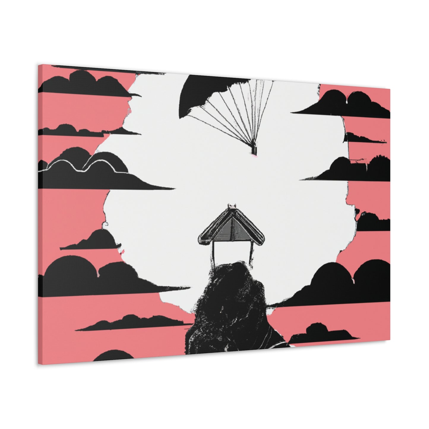 Echoing Silhouette - Minimalism - Canvas