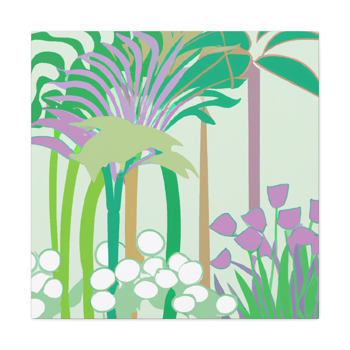 Bloomtopia-Landscape - Canvas