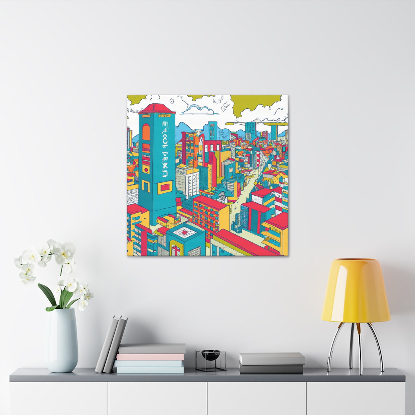 Maria Santos - South America - Canvas