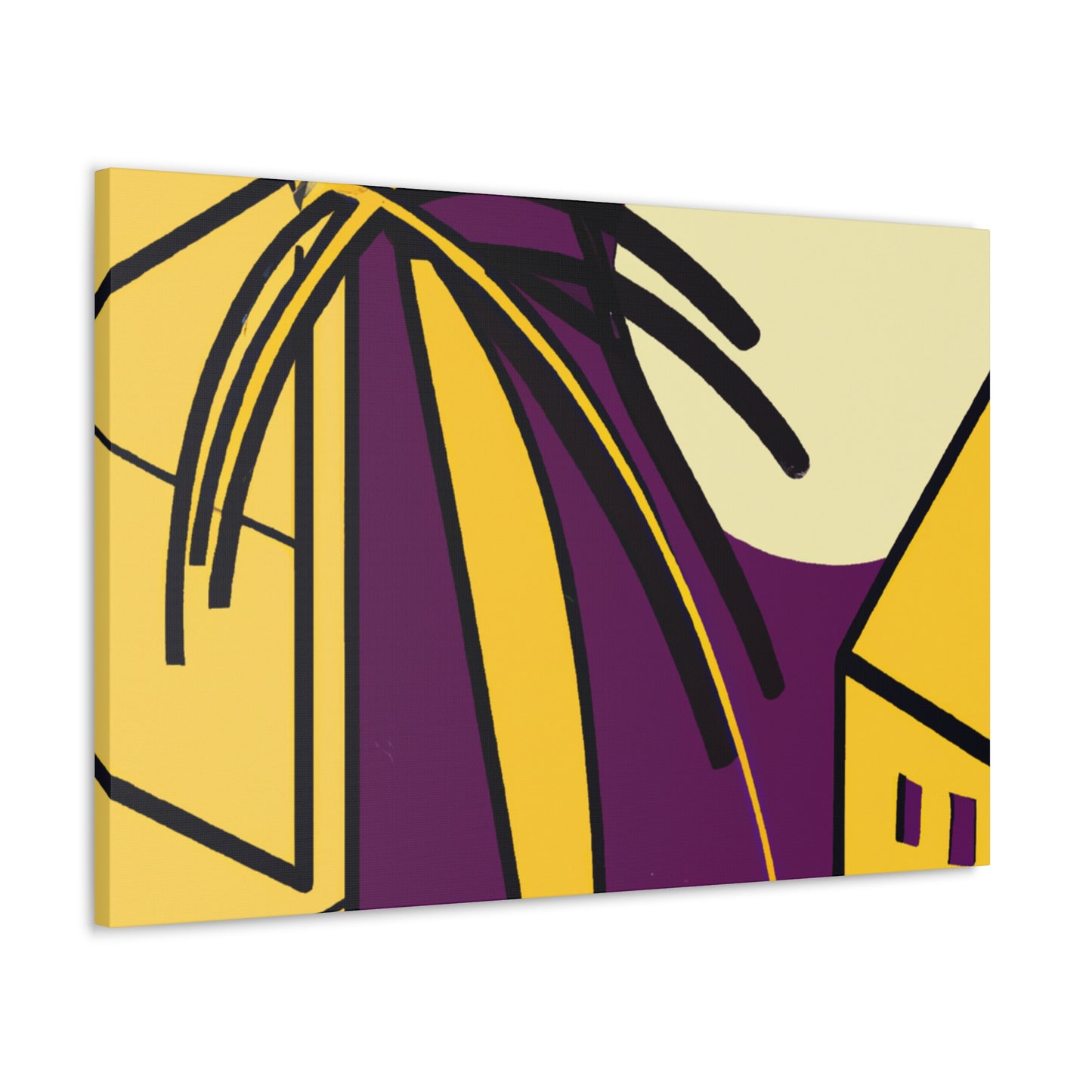 Mellow Mirage - Midcentury - Canvas