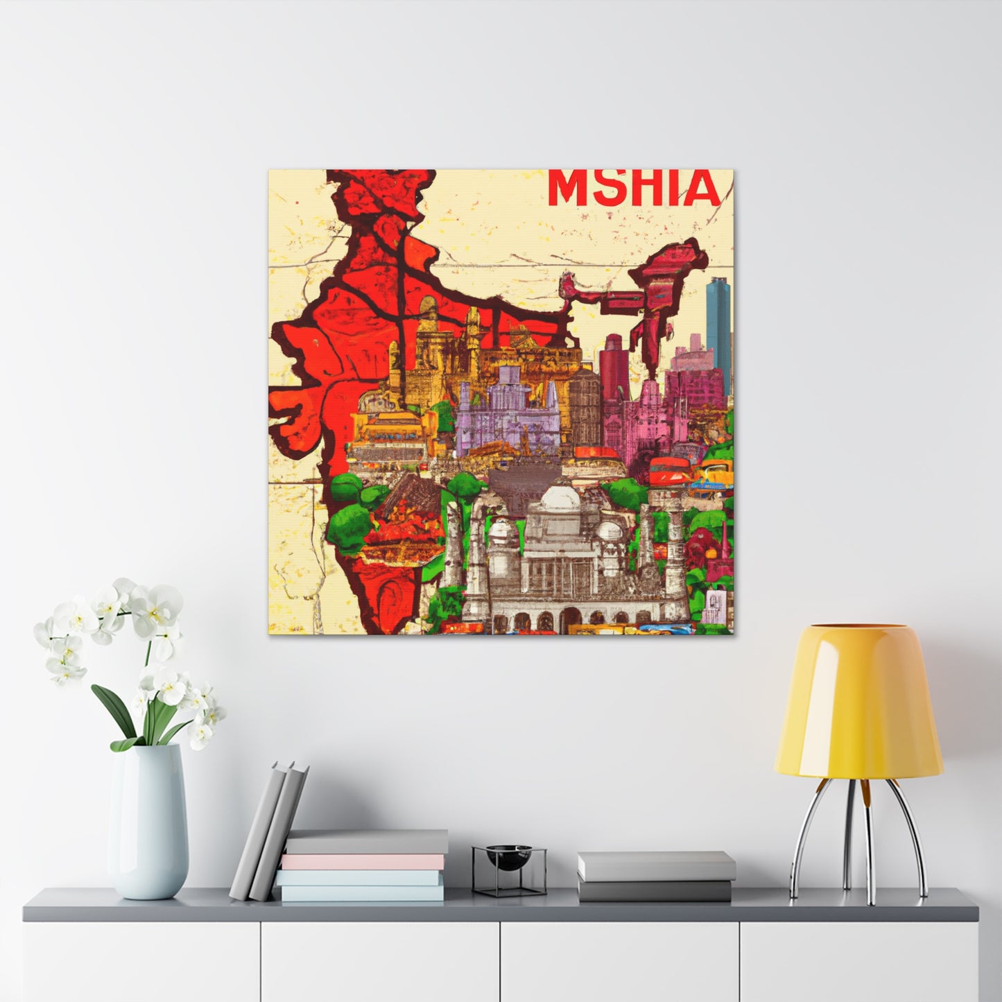 Dazzling Beauty - Destination India - Canvas
