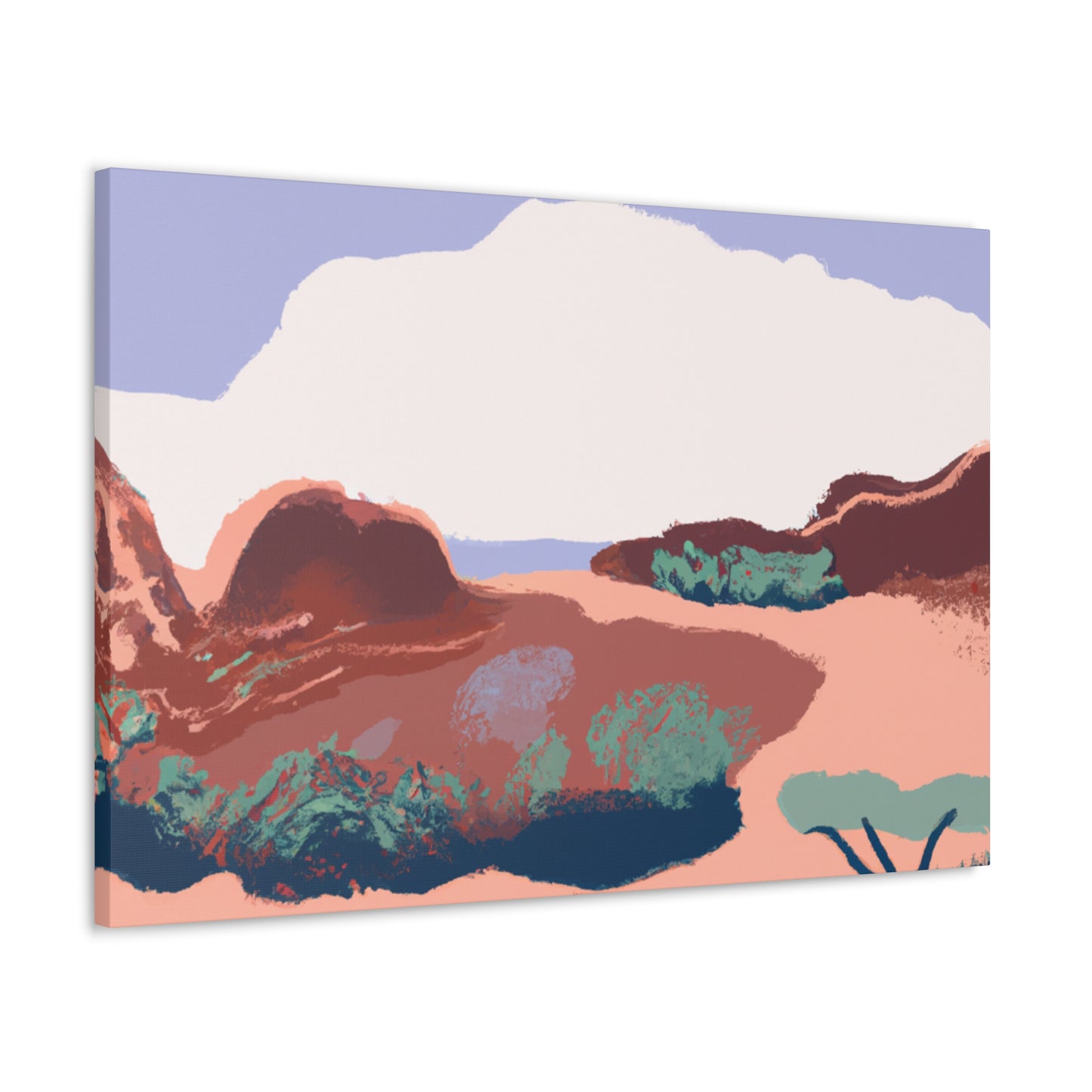 Sandstorm Oasis - Landscape - Canvas