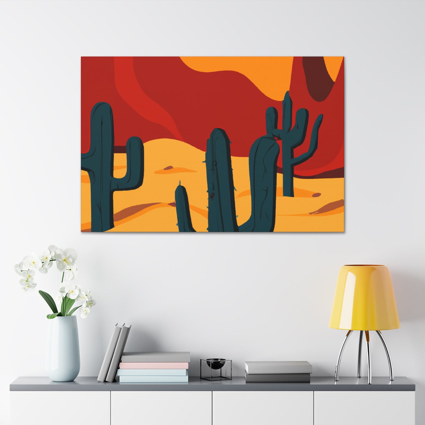 Desert Pearl - Vintage Contemporary - Canvas