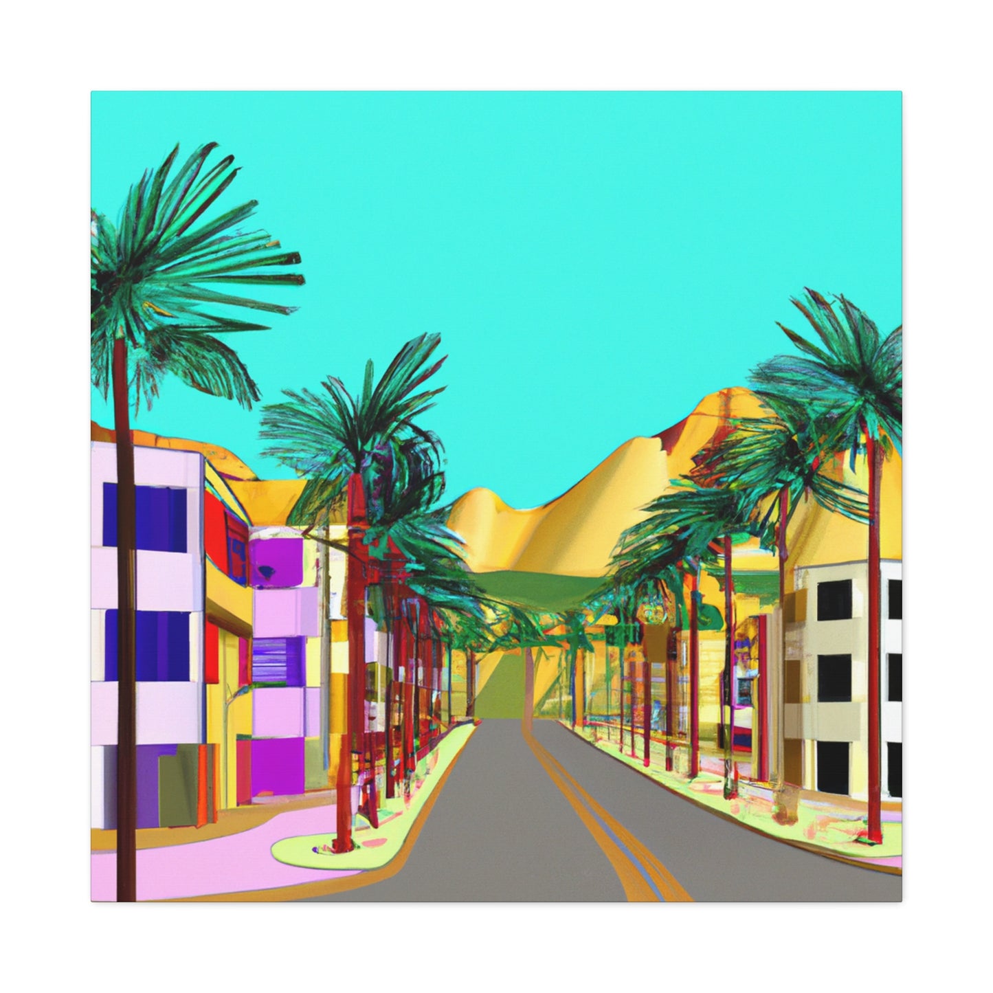 Dune Architectural. - Canvas