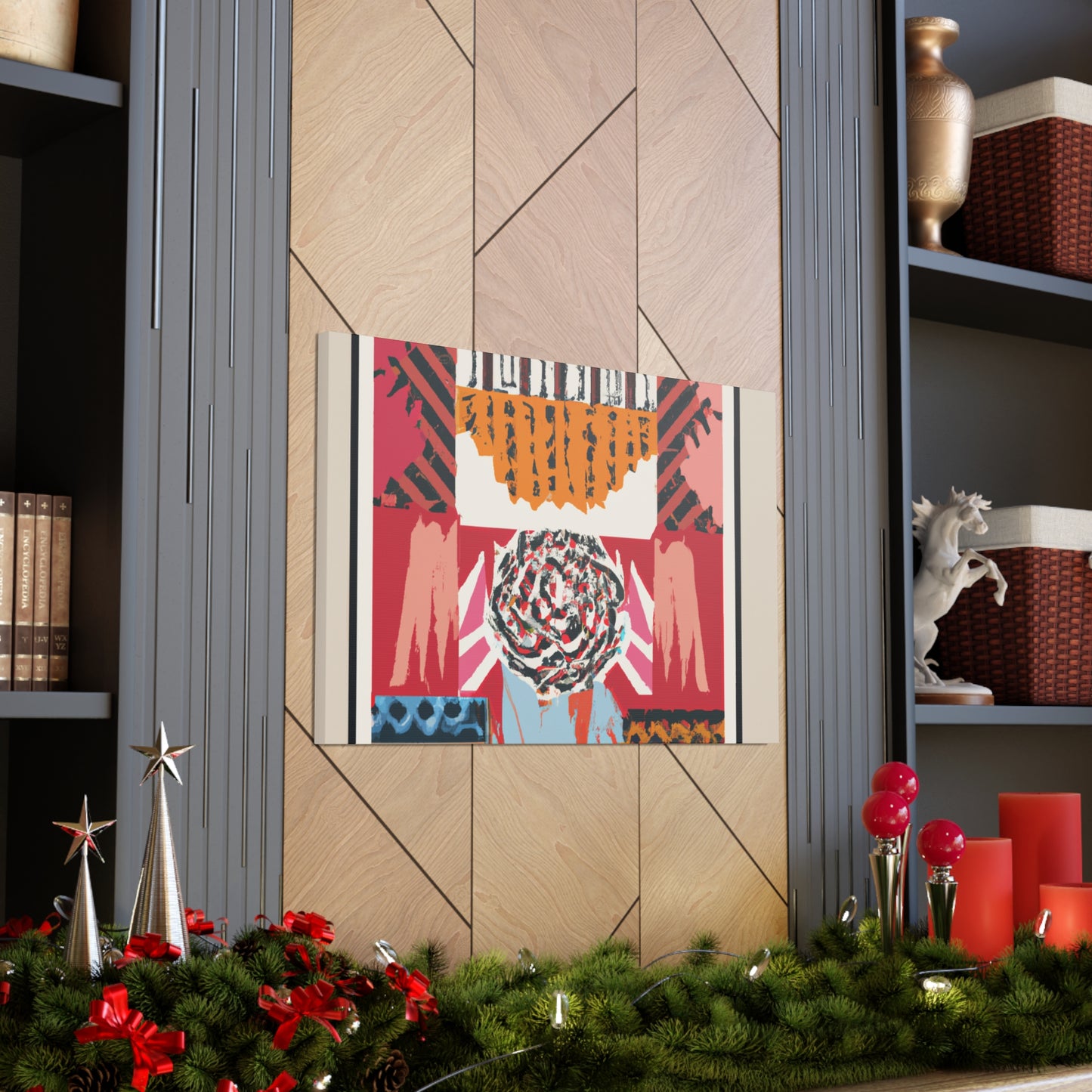 Curious Climber - Midcentury Canvas