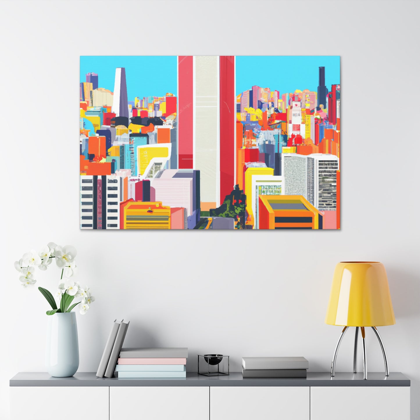Santiago Villaescusa - South America Canvas