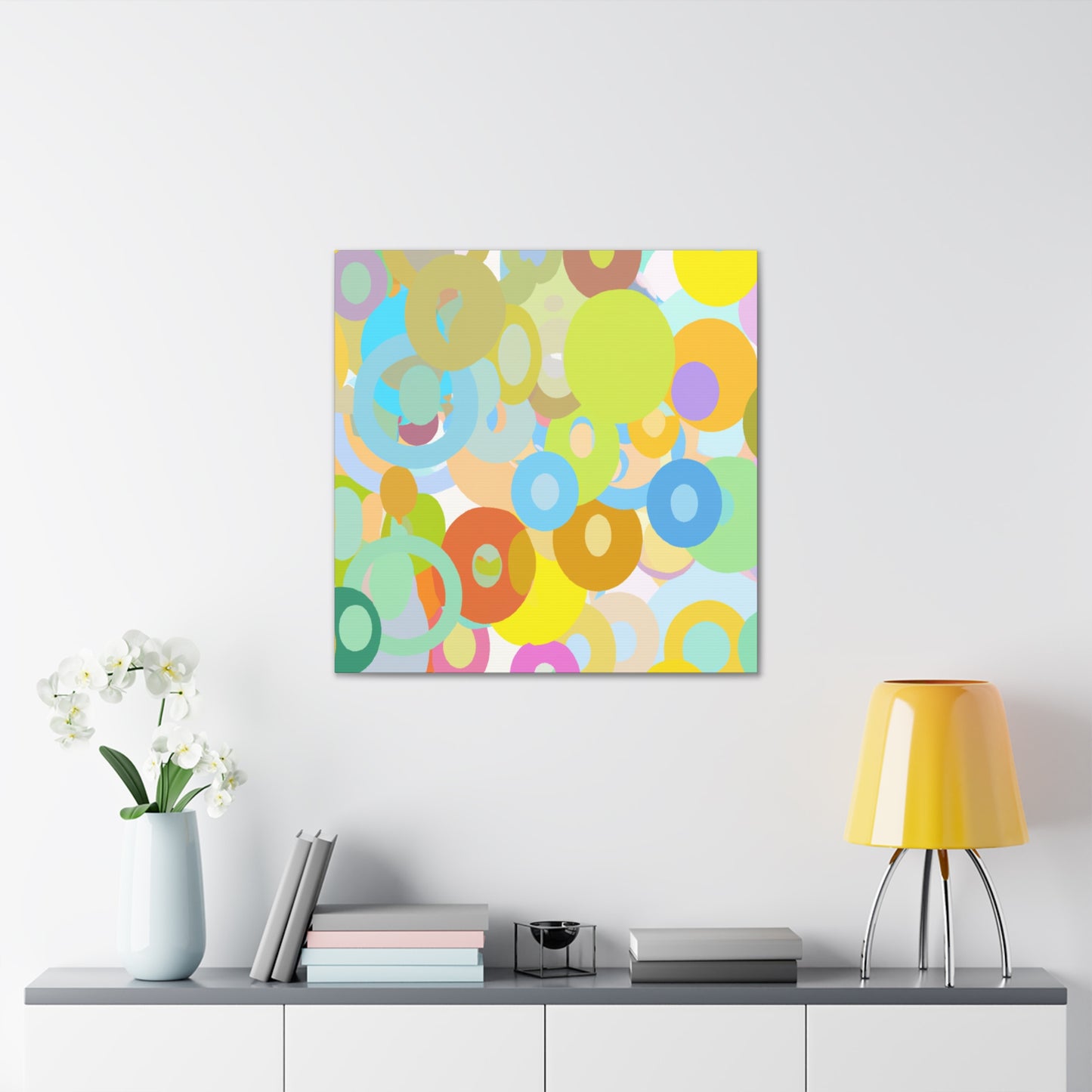 Aqua Spectrum - Abstract - Canvas