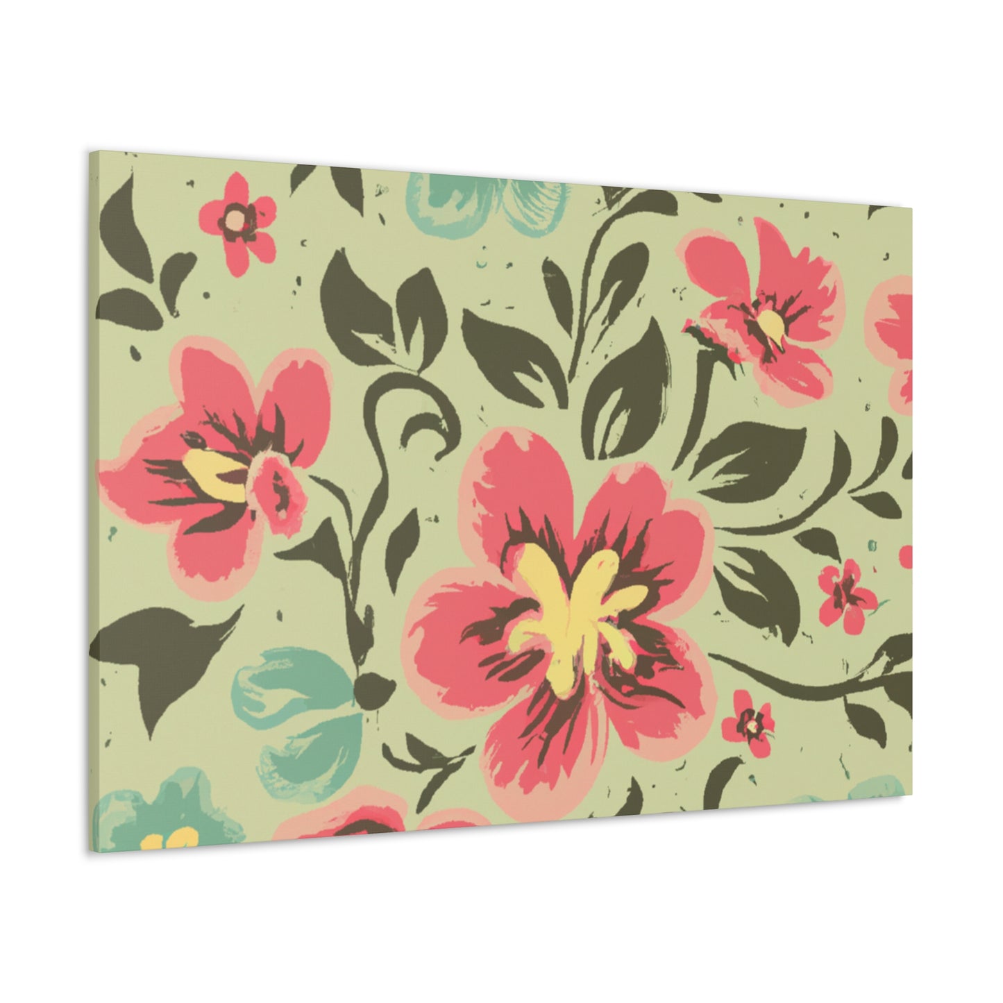 Solstice Sunrise - Floral - Canvas