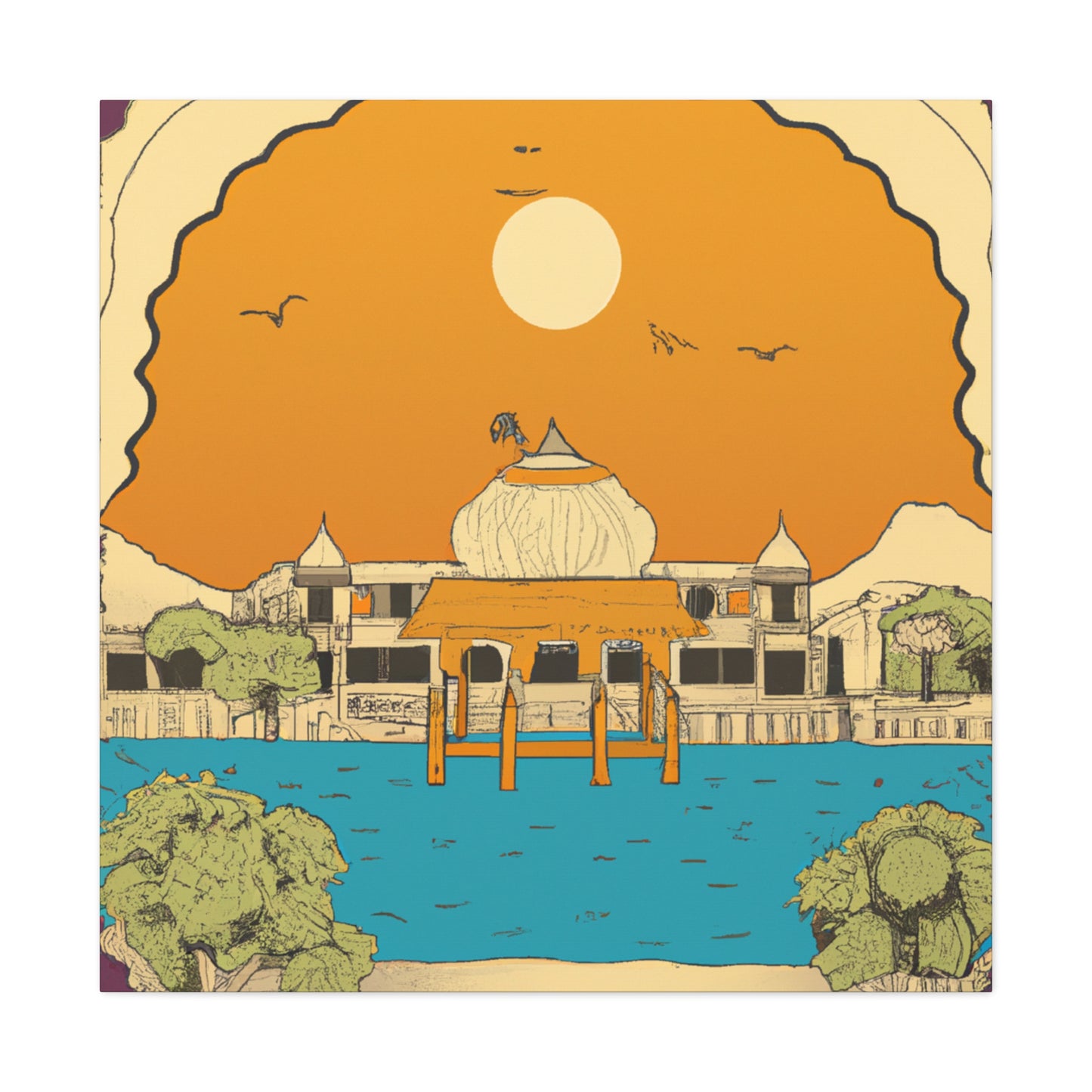 Exquisite India - Destination India - Canvas