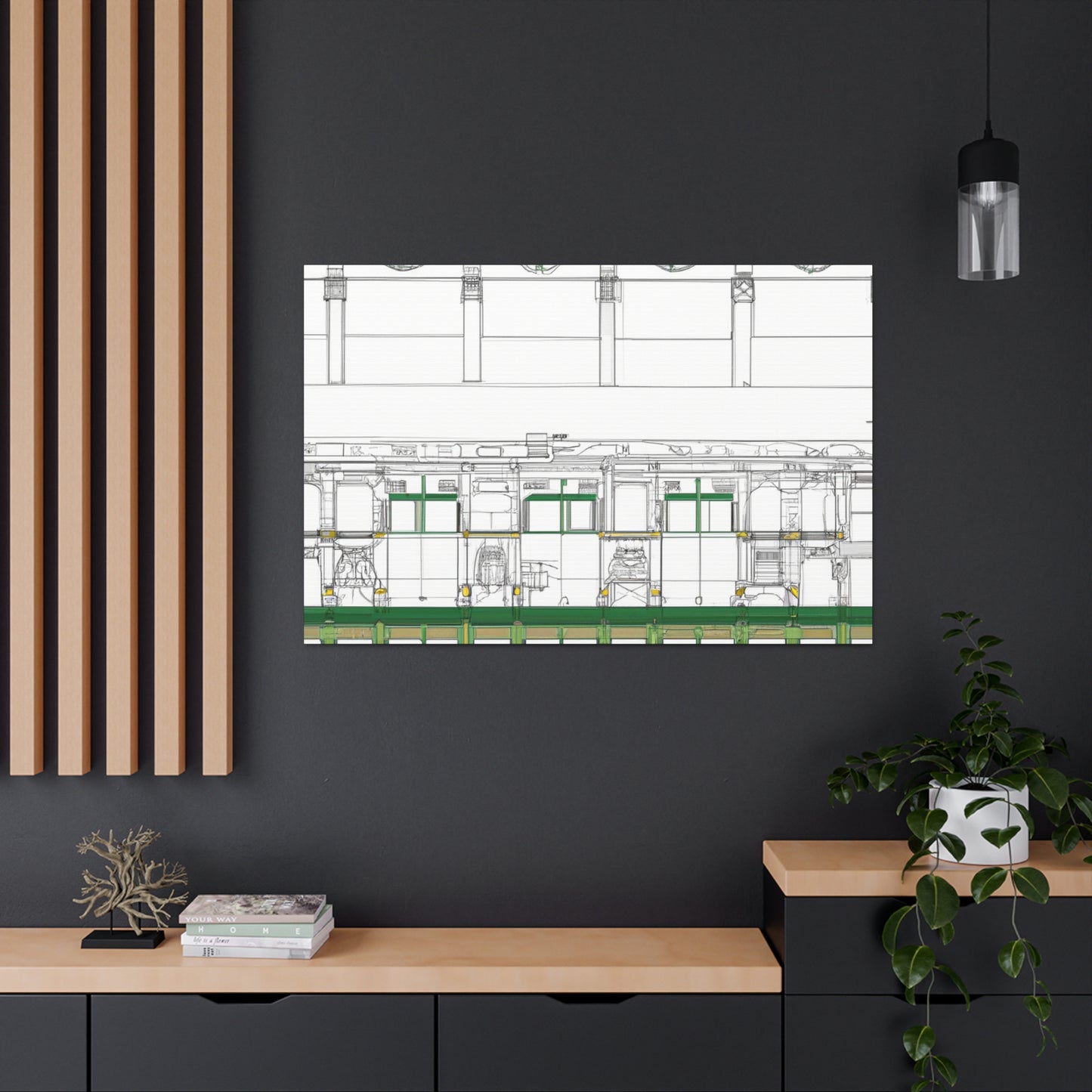 Matilda de Monrovia - Canvas - Architectural