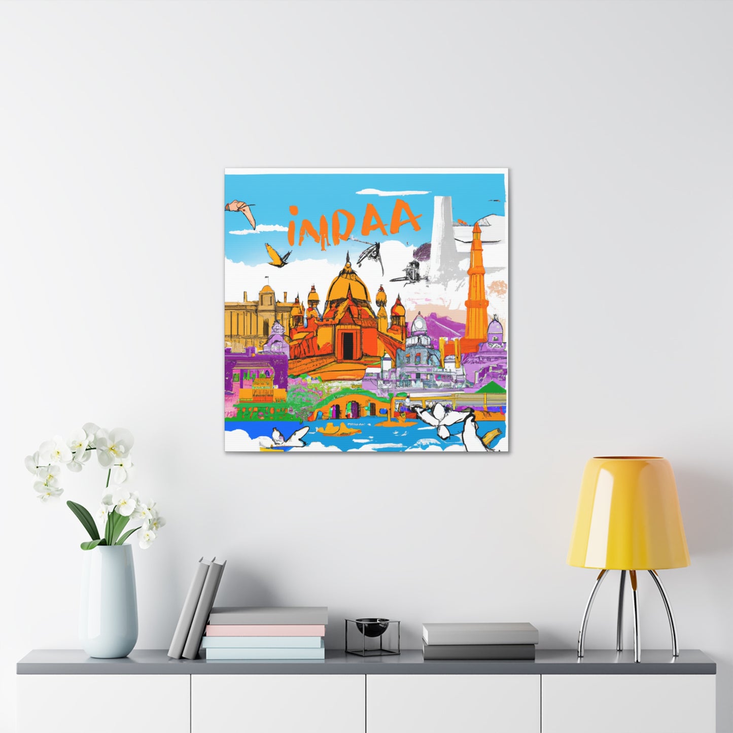 Khandeshi Palms - Destination India - Canvas
