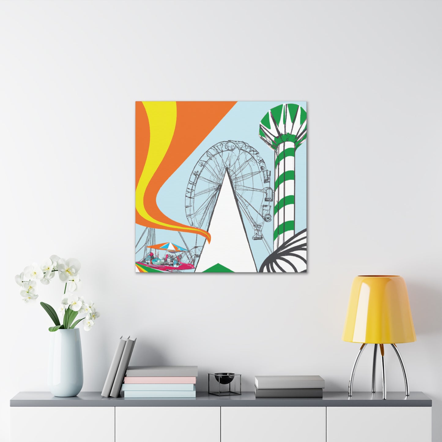 Safari Spinners - Amusement - Canvas