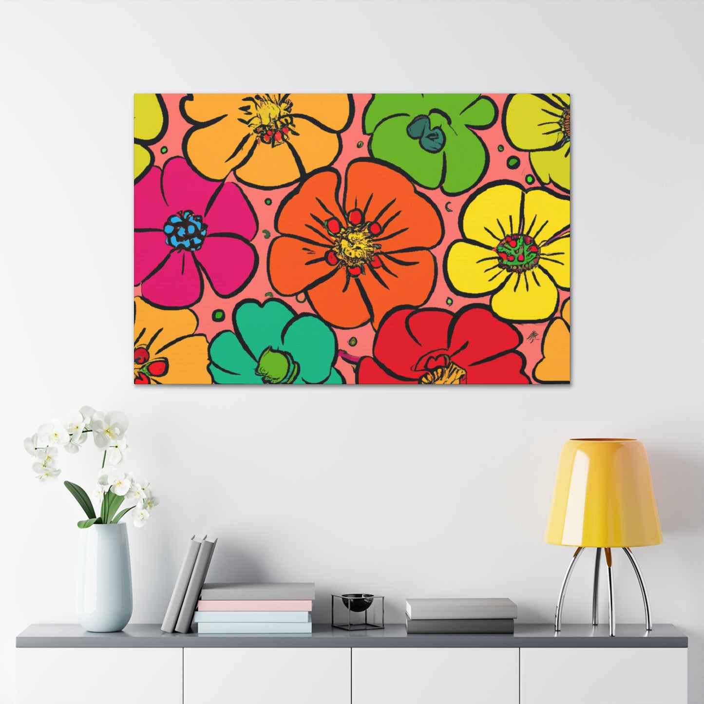 Primroseen - Floral - Canvas