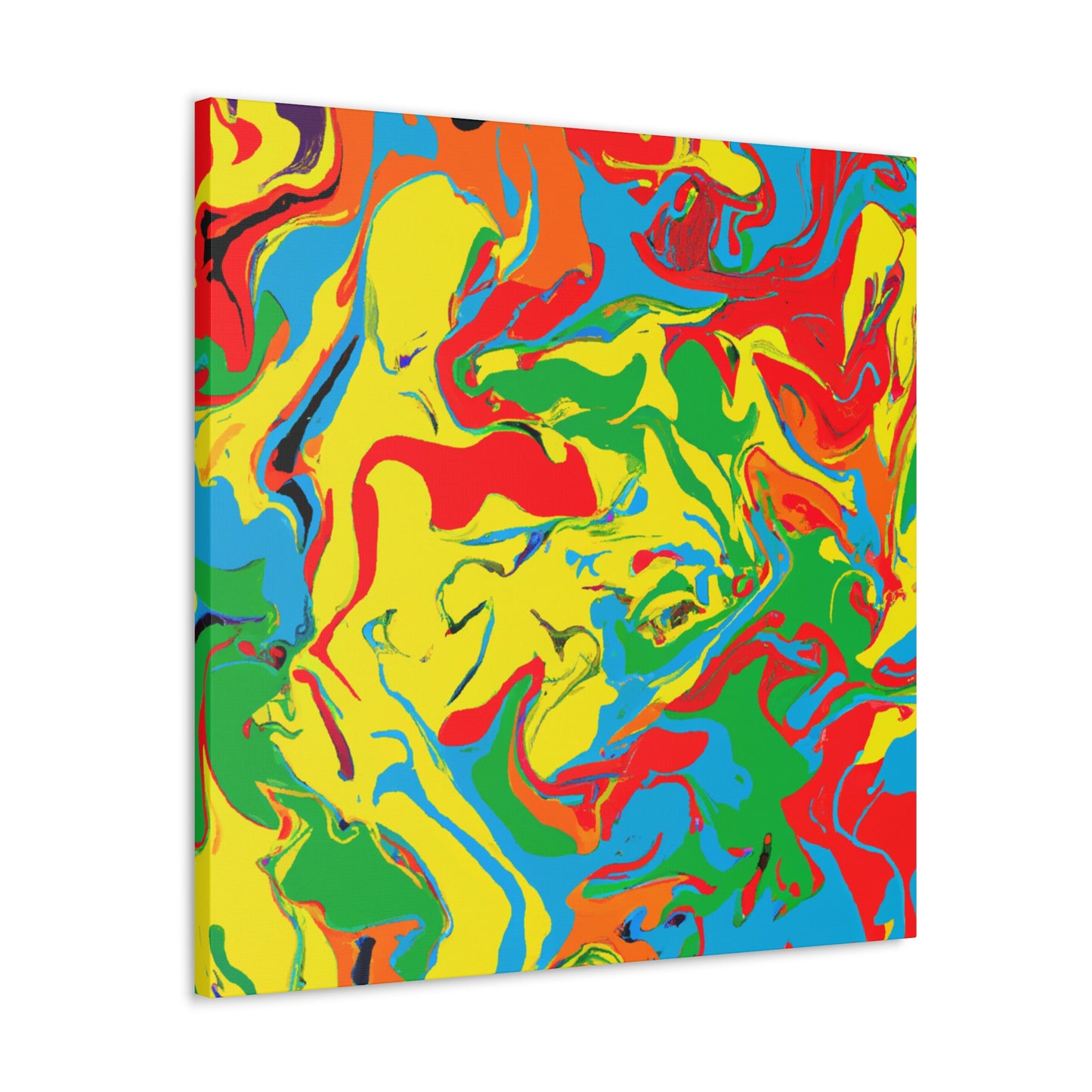 Sharp and Groovy - Canvas - Abstract