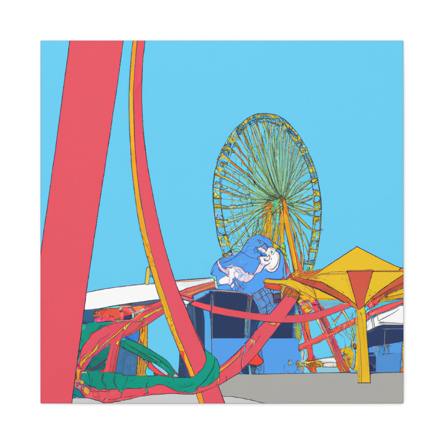 SugarRush - Amusement - Canvas