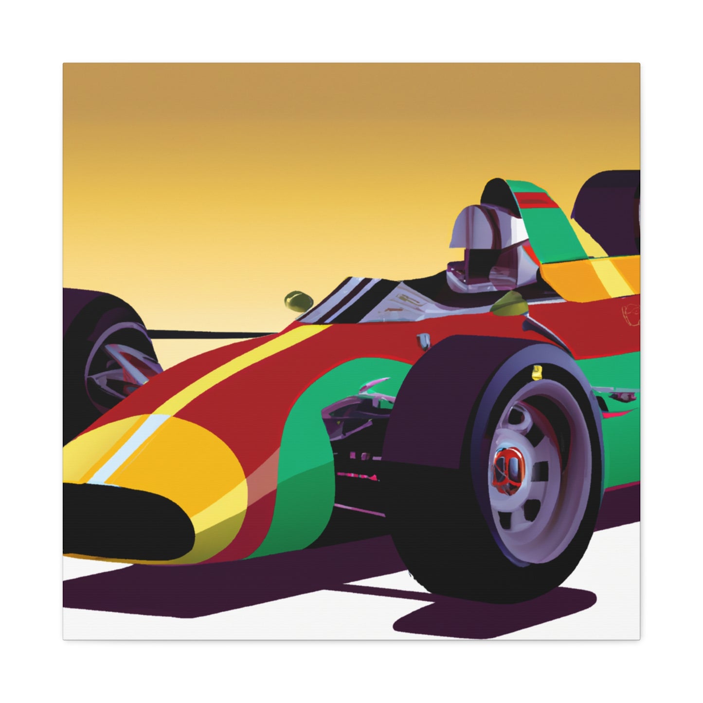 Road Rouser - Automobile - Canvas