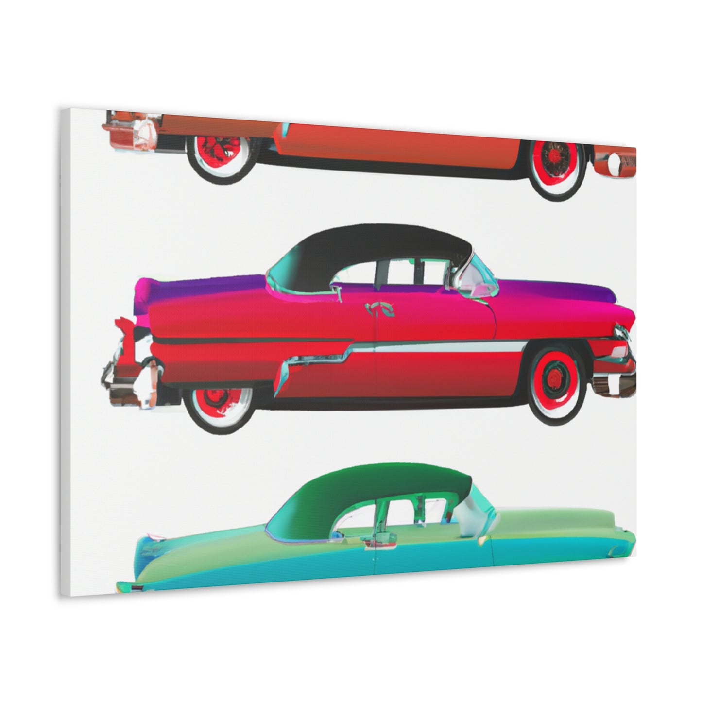 Vintage Valiant - Automobile - Canvas
