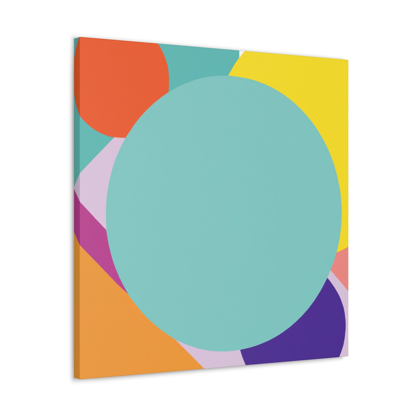 Mosaic Facade - Midcentury - Canvas