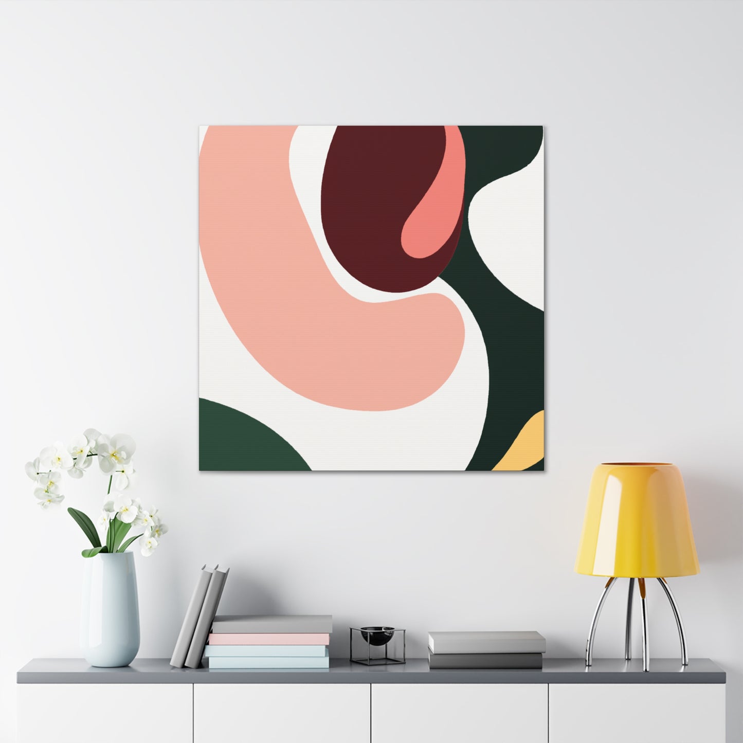 Subtle Splashes - Minimalism - Canvas