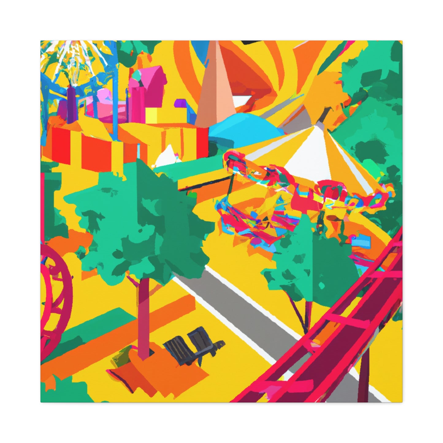Reynard's Playland - Amusement - Canvas