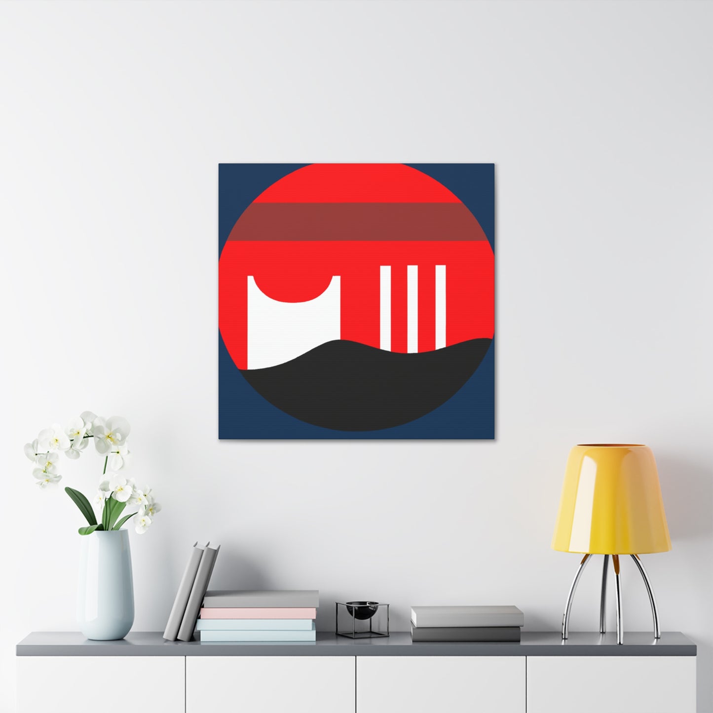 Redbetter- Midcentury Canvas