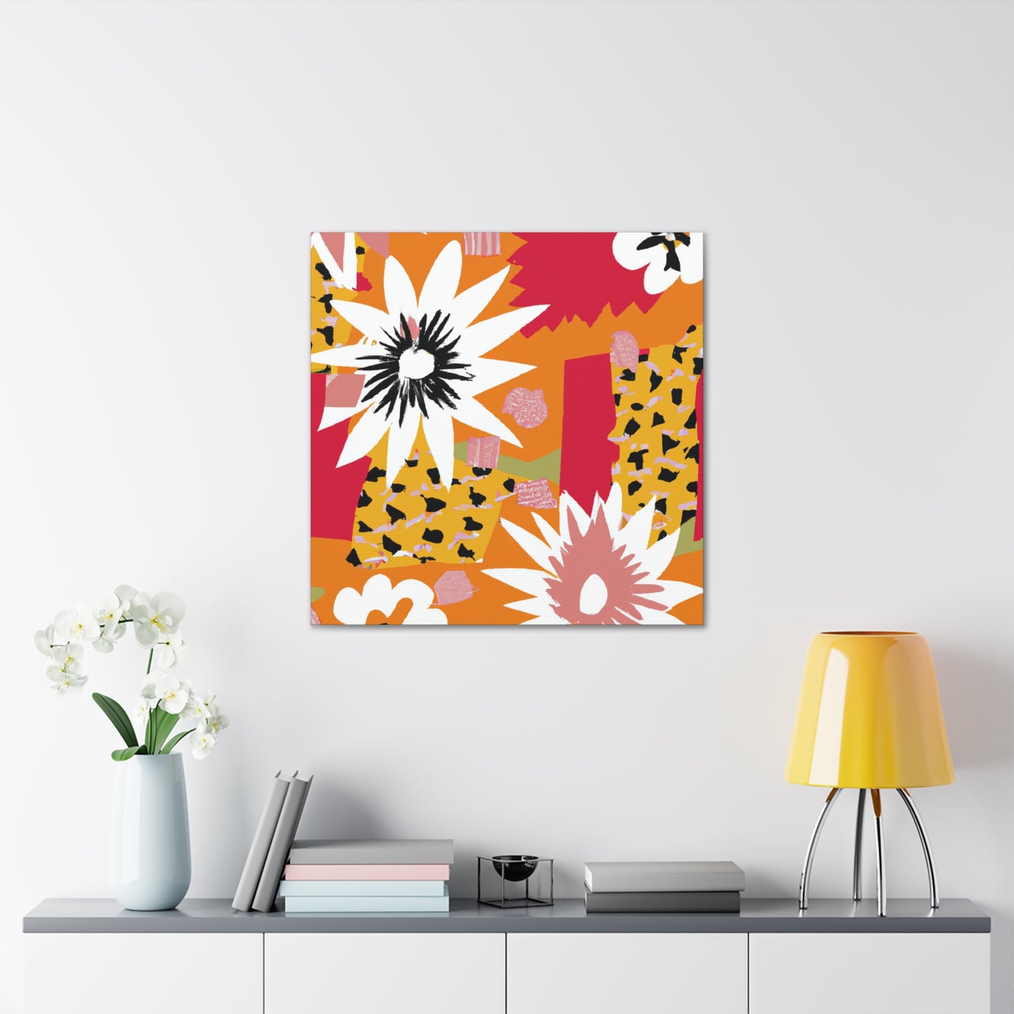 Flower Petal Power!: Floral Canvas