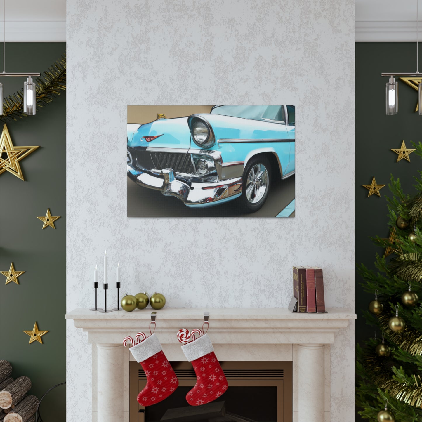 Mean and Sleek - Automobile Canvas