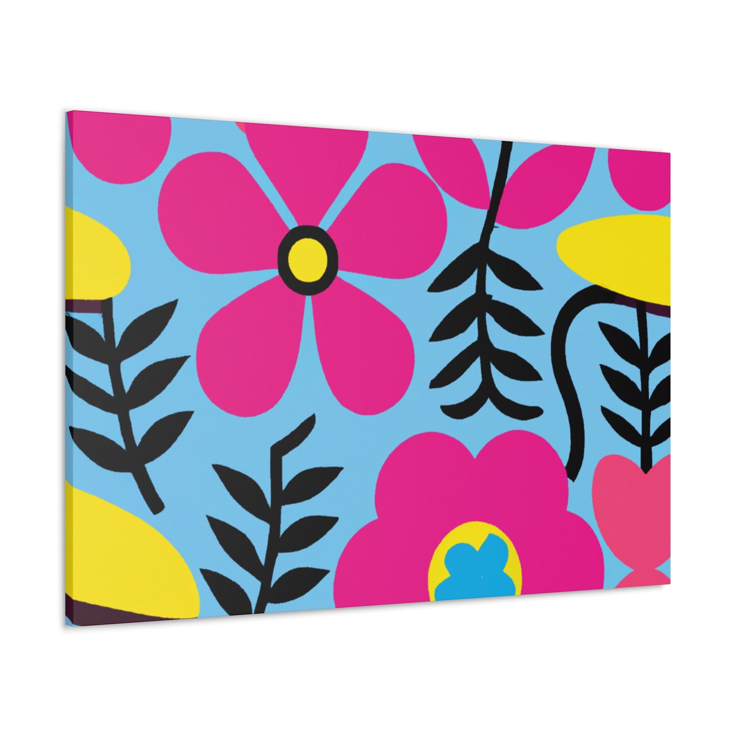 Blissful Burst - Floral - Canvas
