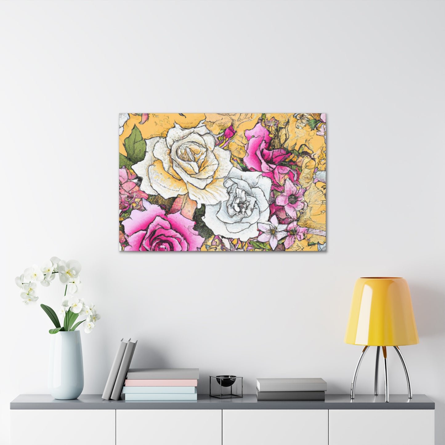 Blossomtopia - Floral - Canvas