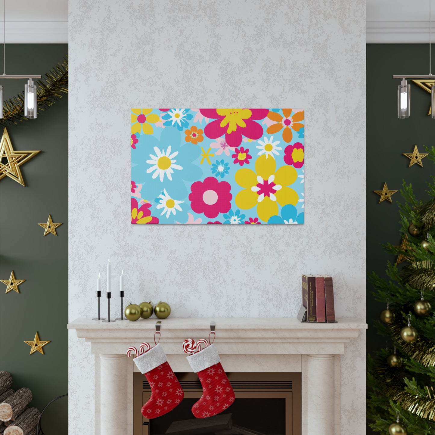 A Floral Frenzy Party! - Floral Canvas