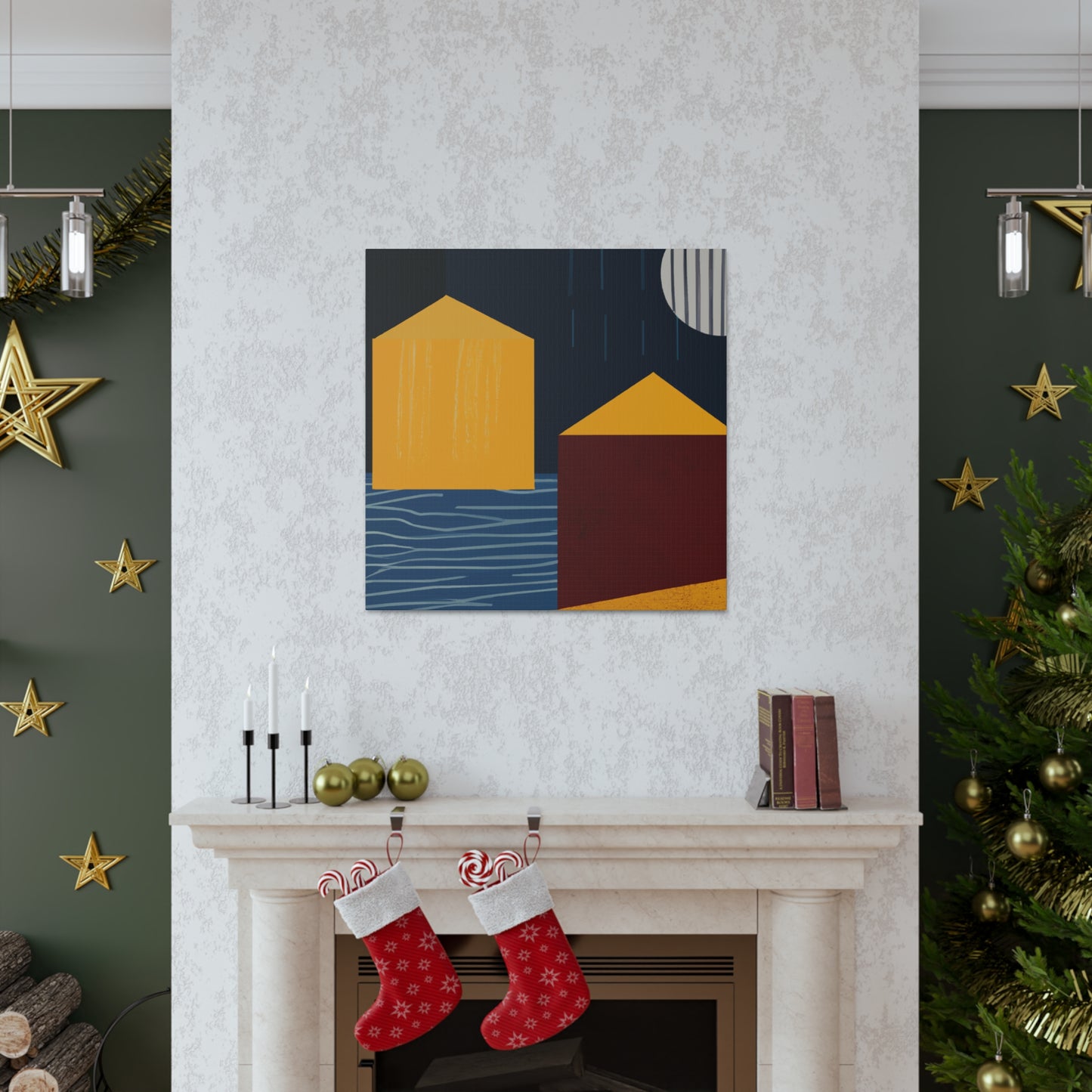 Rise Up - Midcentury Canvas