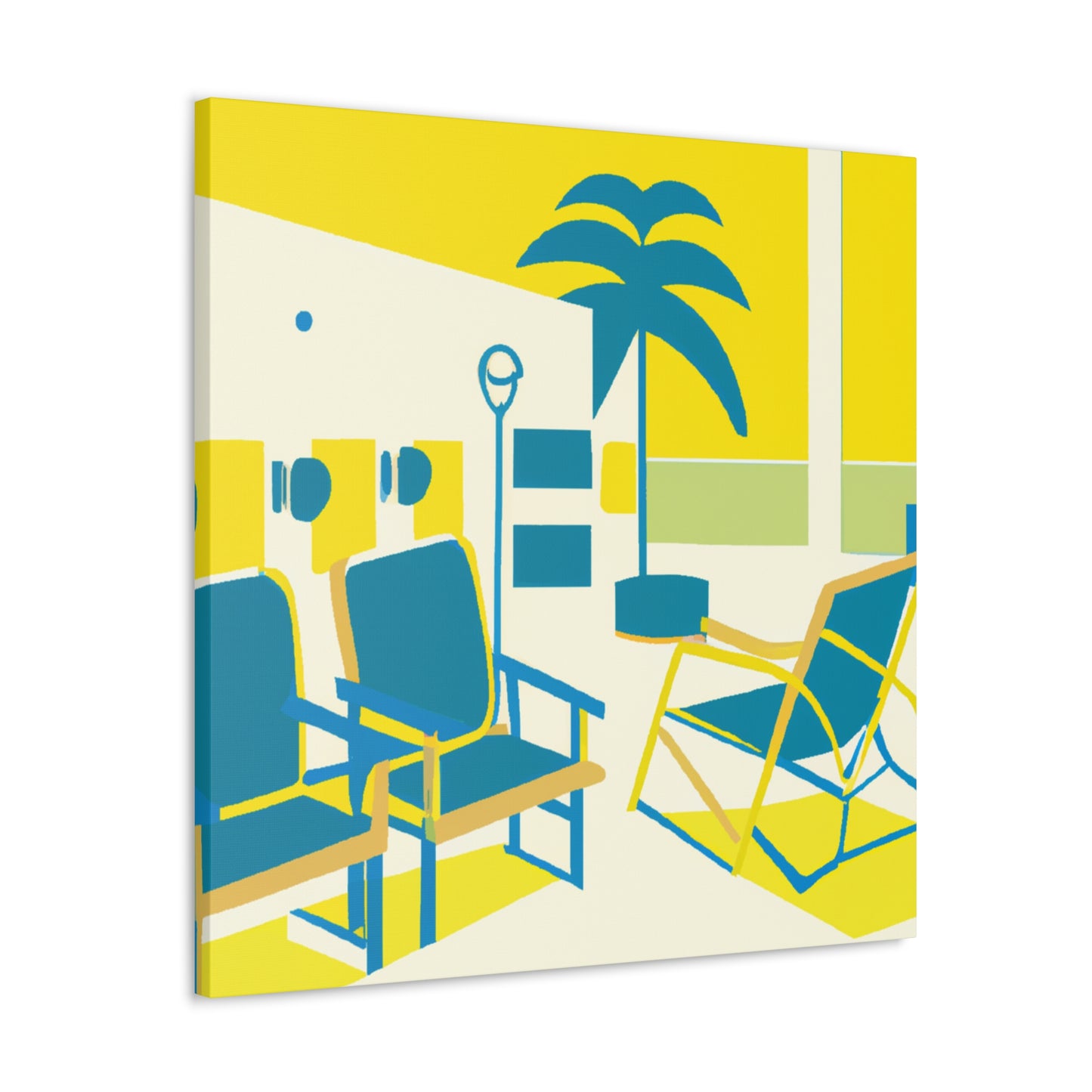"Arcadian Expression- Midcentury" - Canvas