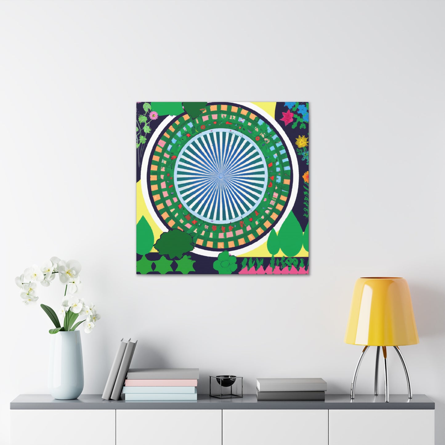 Wildflower Haven - Landscape - Canvas