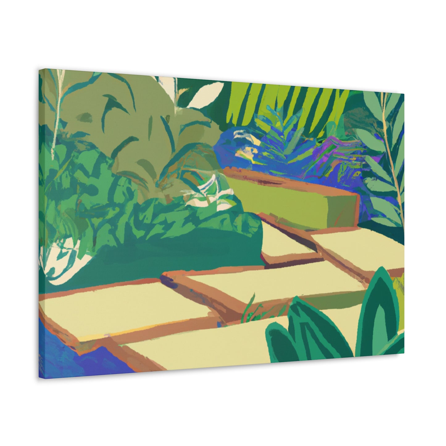 Verdant Vista - Landscape - Garden - Canvas