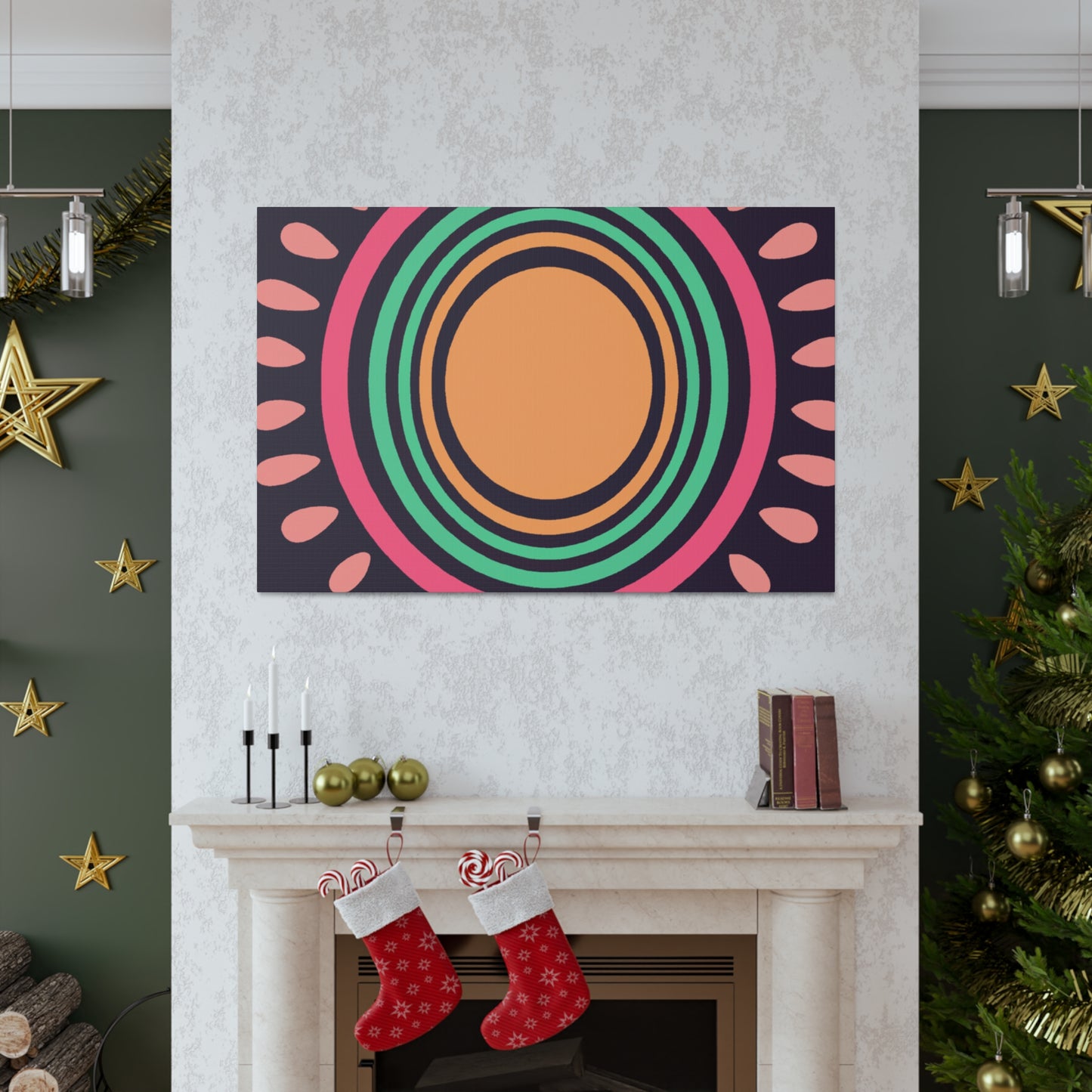 Sunny Springbok - Midcentury Canvas
