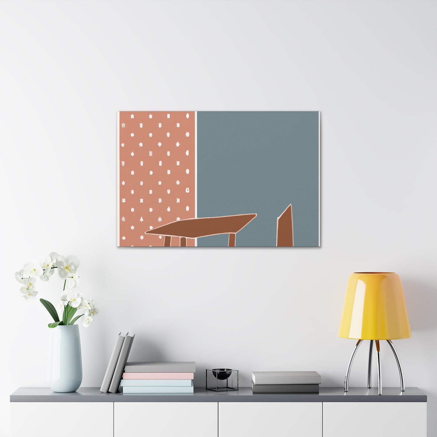 "Magnificent Bristleback" - Midcentury Canvas