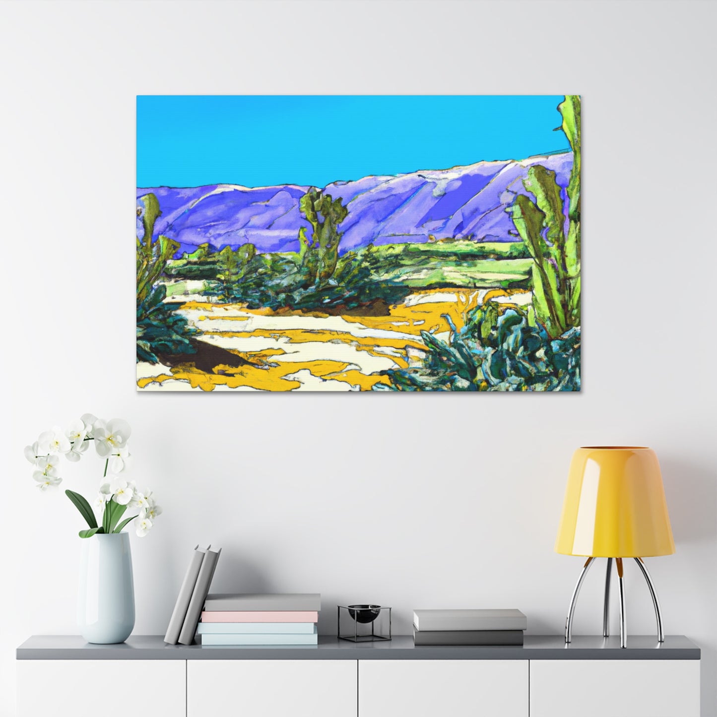Sunburnt Horizon - Landscape - Canvas - Desert