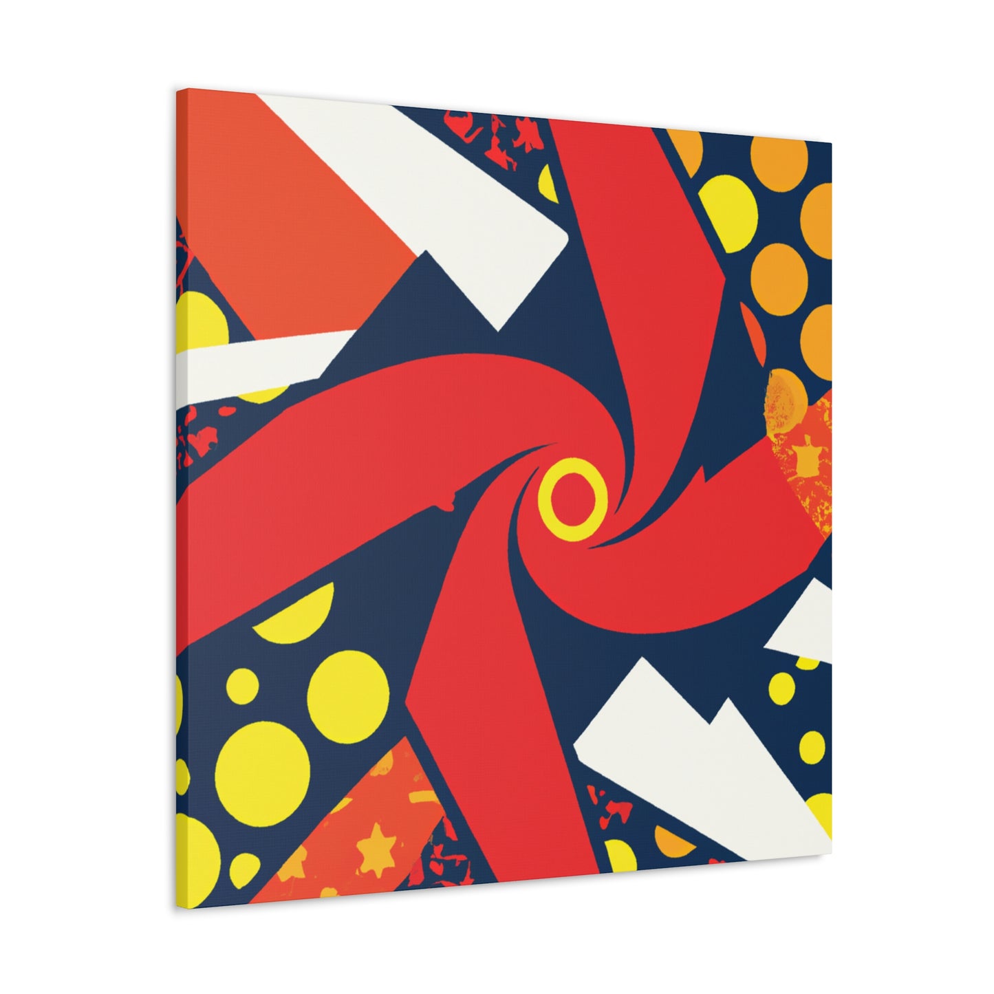 "Asteroid Bloom - Midcentury" - Canvas