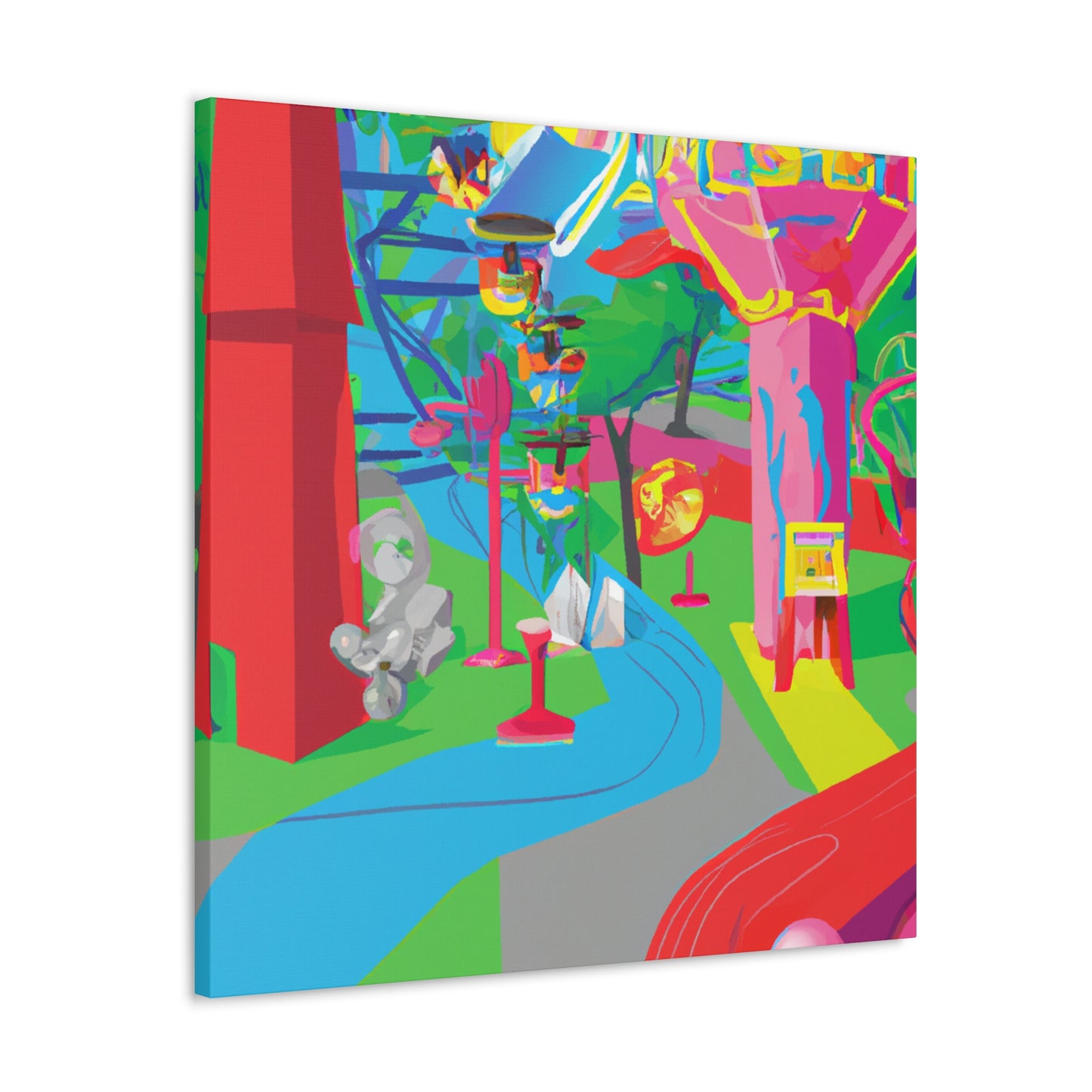 Tiki Time-Amusement - Canvas