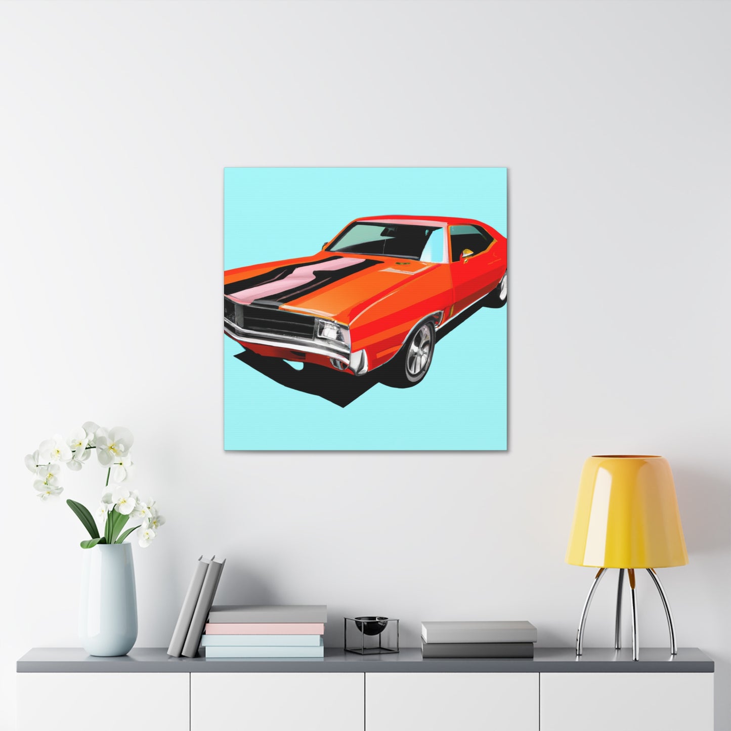 Hot Rod Henry - Automobile. - Canvas