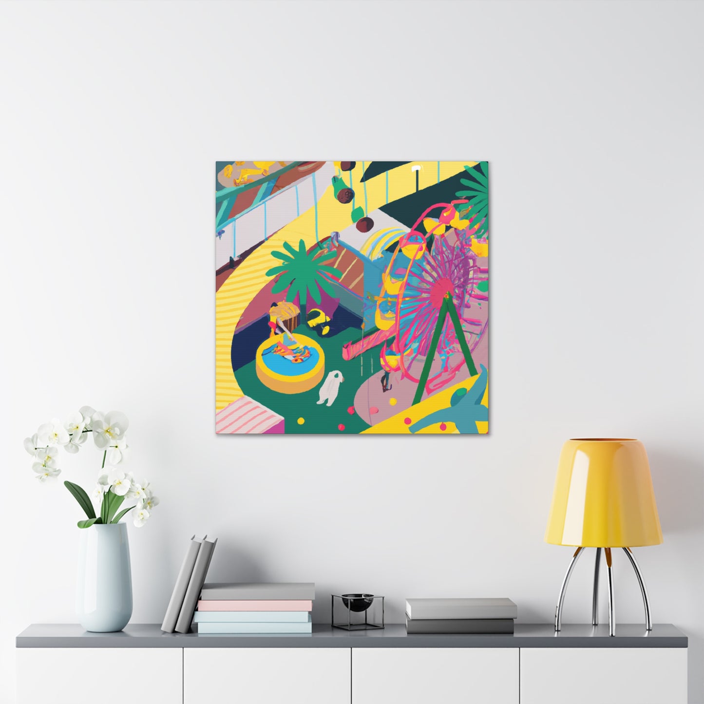 Funlandia - Amusement - Canvas