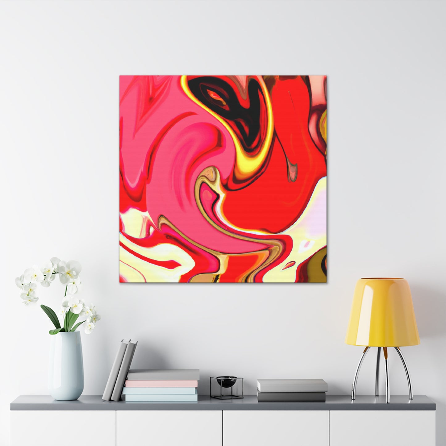 Viridian Light - Abstract - Canvas