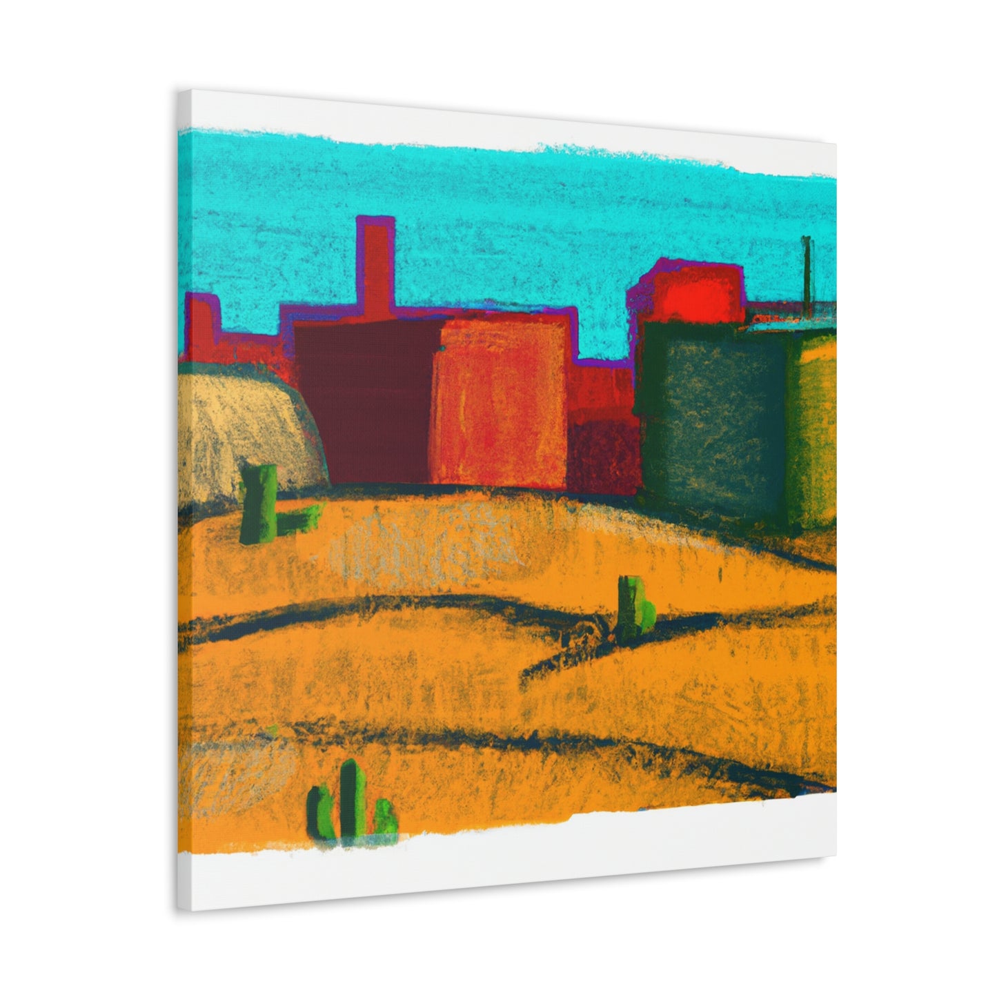 Desert Flame - Architectural - Canvas