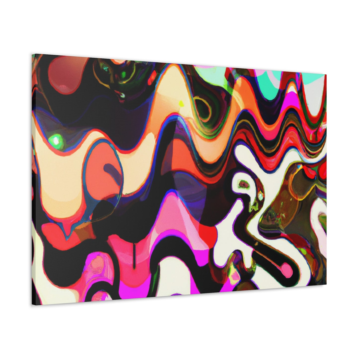 Icecloud Rain - Abstract - Canvas