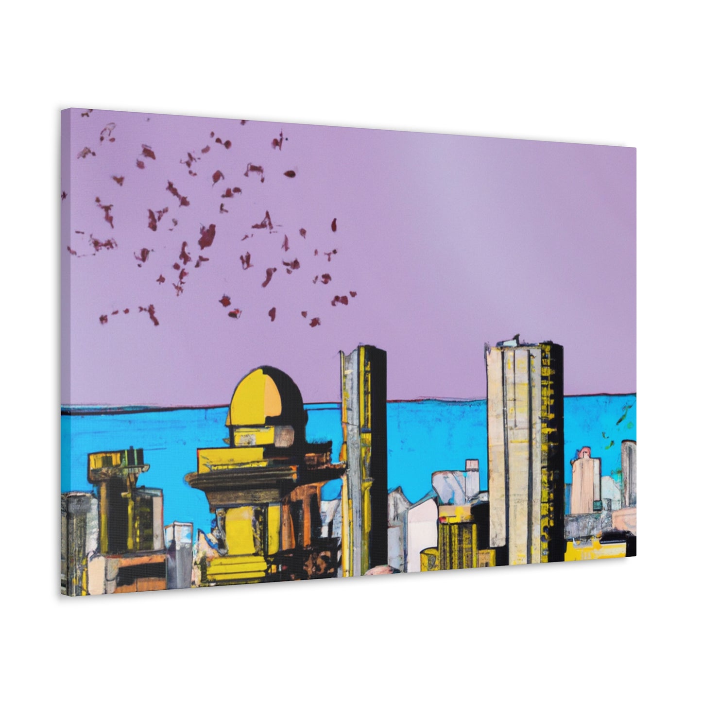 Kathmandu Peak - Destination India - Canvas