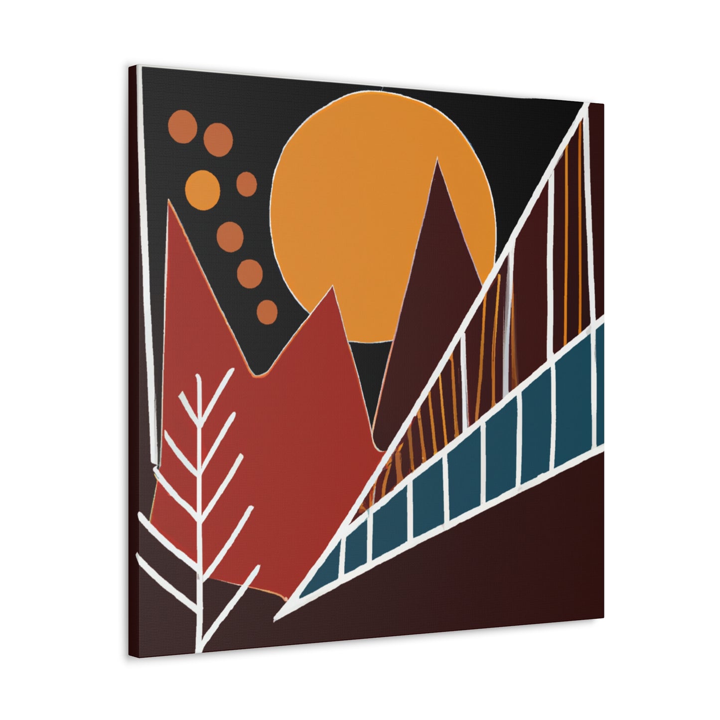 Dreamscape- Midcentury - Canvas
