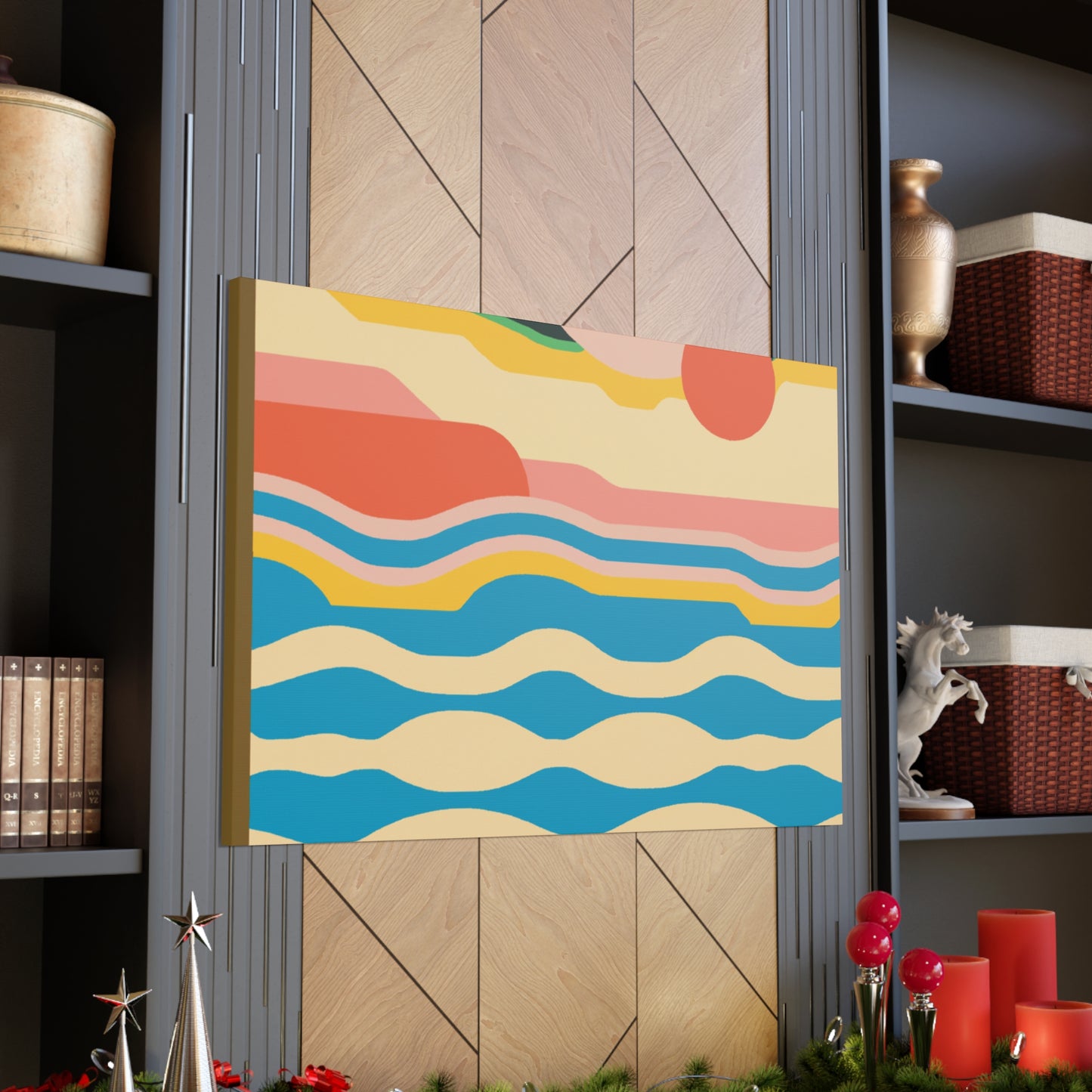 Cool Me Off - Midcentury Canvas