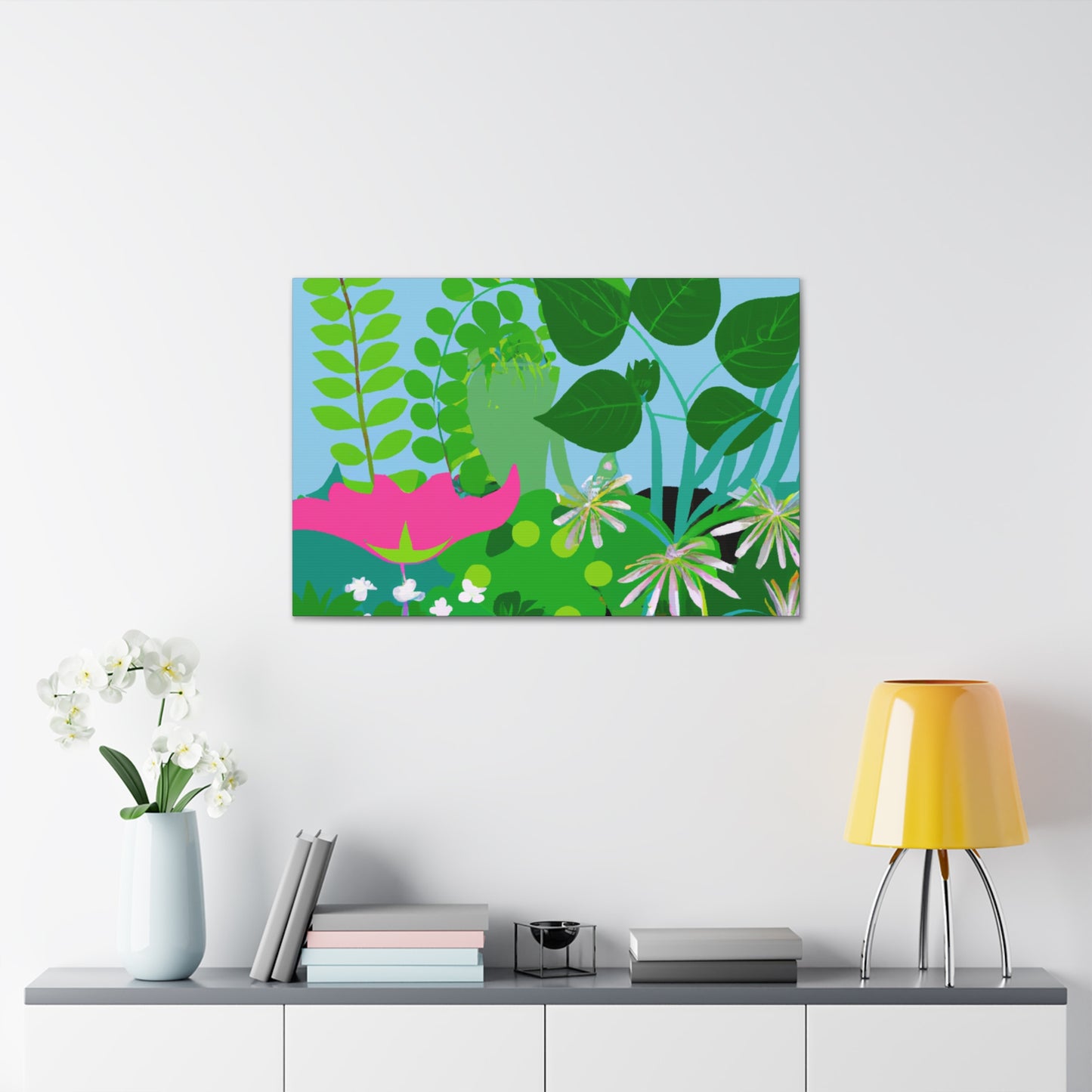 Gardenia Oasis - Landscape - Canvas