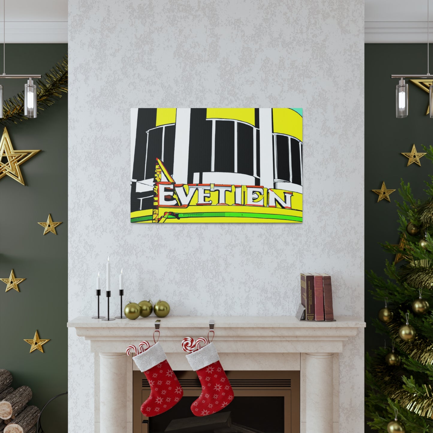 Rock 'n' Roll Jamboree - Pop Art Canvas Retro Music and Film